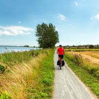 Radweg an der Ostsee