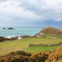 Landschaft am Meer in Cornwall
