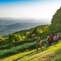 Wanderfreude bei wunderschönem Ausblick