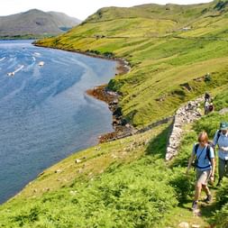 Randonneurs en Irlande