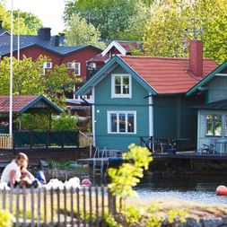 Häuser auf Vaxholm