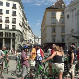 Radfahrer in Salzburg