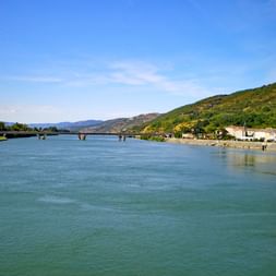 Fluss Rhone