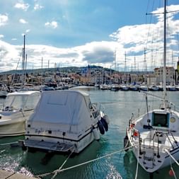 Hafen in Istrien