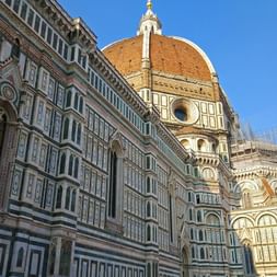 View of the cathedral in Florence