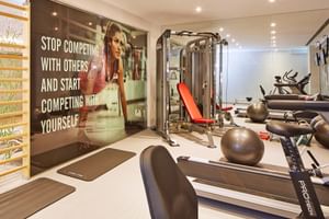 Fitnessstudio im Hotel Faro