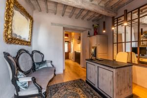 Palazzo Drogheria e Locanda Franci Montalcino Rezeption