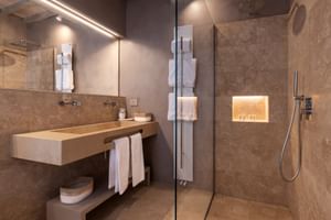 Palazzo Drogheria e Locanda Franci Montalcino Badezimmer