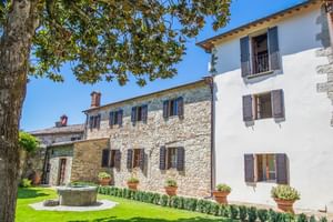 Relais Vignale Radda Gartenbereich