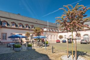 Innenhof Schlosshotel Weilburg