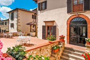 Relais Vignale Radda Terrasse