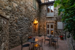 Palazzo Drogheria e Locanda Franci Montalcino Terrasse