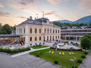 Outside view of the hotel building