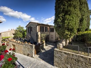 Palazzo Drogheria e Locanda Franci Montalcino Aussenansicht