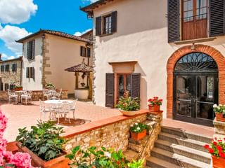 Relais Vignale Radda Terrasse