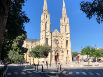Die Kirche Saint-Baudite in Nîmes