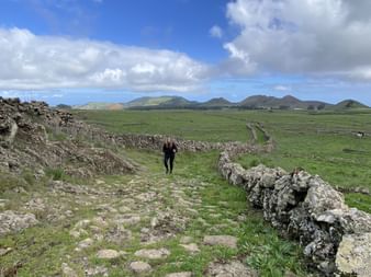 Die Felder von El Hierro erinnern mit ihren Steinmauern fest an die schottischen Highlands.