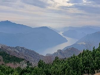 Ausblick auf den Lago di Lugano