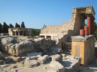 Die Palastruine von Knossos