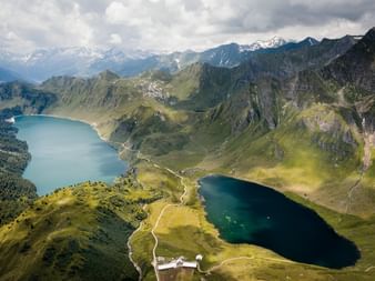 Lago Ritom aus der Vogelperspektive