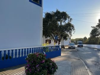 Ruhige Strasse in Milfontes