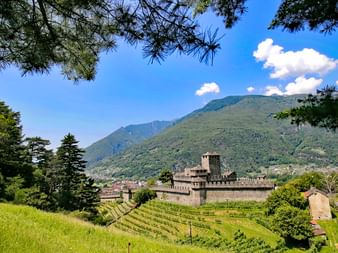 Castle Montebello in Bellinzona