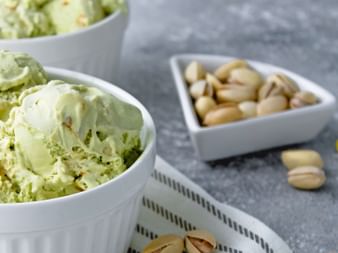 Pistazieneis am Gardasee