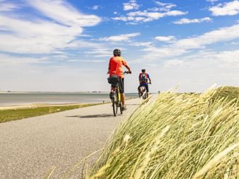 Radfahrer Sylt