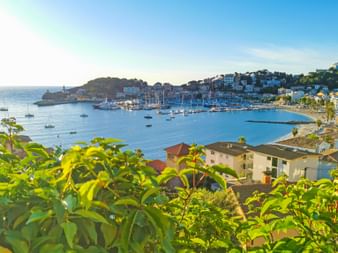 Ausblick auf Port de Soller Mallorca