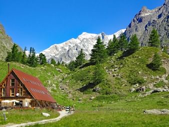 Wunderschöne Berglandschaft in den französischen Alpen