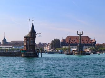 Hafeneinfahrt in Konstanz