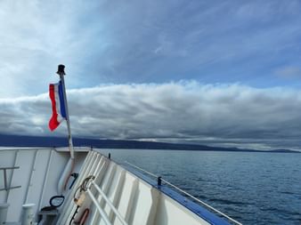 Kreuzfahrt auf dem Genfer See zwischen Lausanne und Evian.