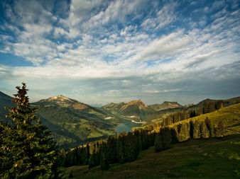 Aussicht Les Mossettes