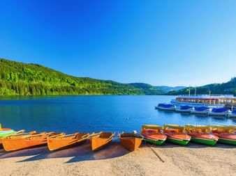 Boats at Lake Titisee