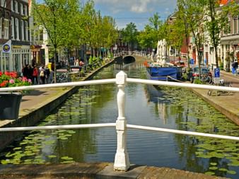 One of the canals of Leiden