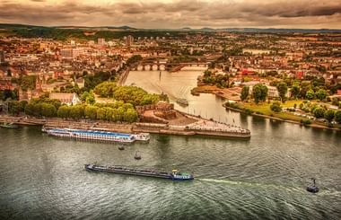 Rhein in Koblenz
