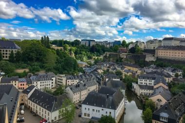 Ausblick auf Luxemburg