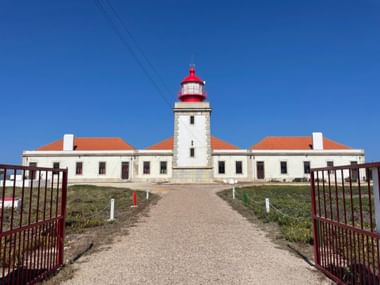Leuchtturm an Portugals Küste.