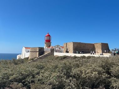 Blick von den Klippen der Algarve
