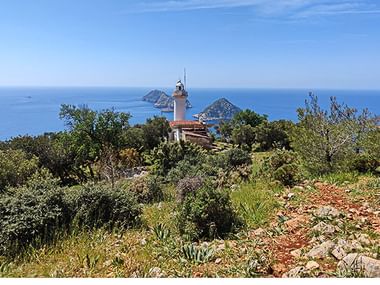 Ausblick auf Gelidonya Leuchtturm