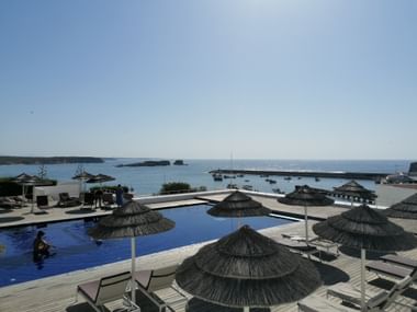 Hotelanlage in Portugal direkt am Meer.