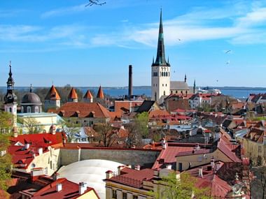 Blick über Tallinn, Estland
