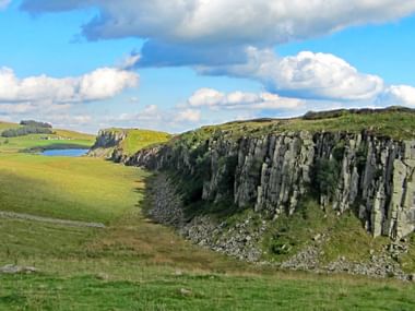 Beeindruckene Landschaft beim Wandern am Hadrians Wall