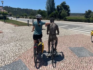 Velokunst in Portugal.