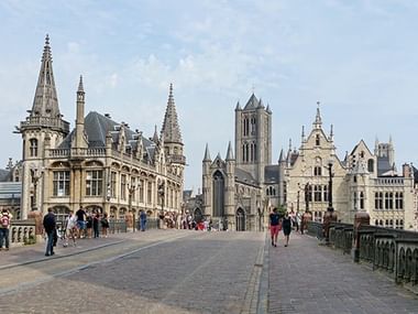 Das historische Zentrum von Gent