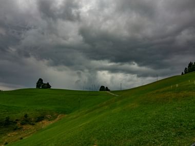 Himmel mit Wolken