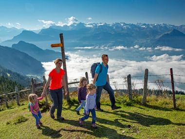 Fantastische Ausblicke auf die Zentralschweizer Alpen