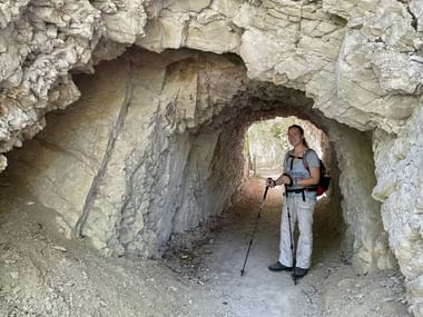 Fränzi im Felsen