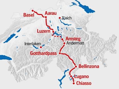Nord Süd Route