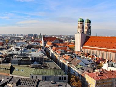 Panorama över München